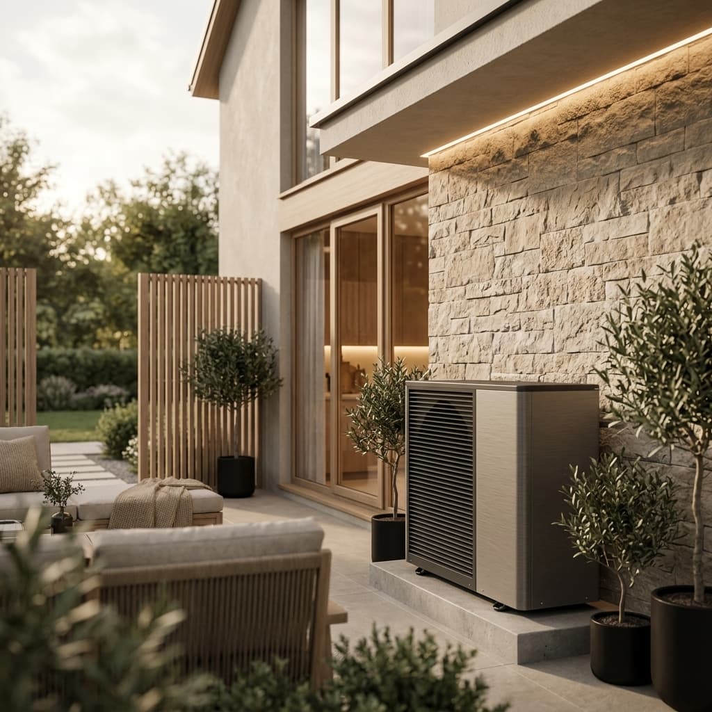 Hochwertiges modernes Wohnhaus in Mannheim mit effizienter Haustechnik und Wärmepumpe